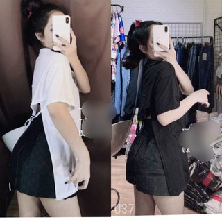 ÁO THUN HỞ LƯNG CỘT DÂY