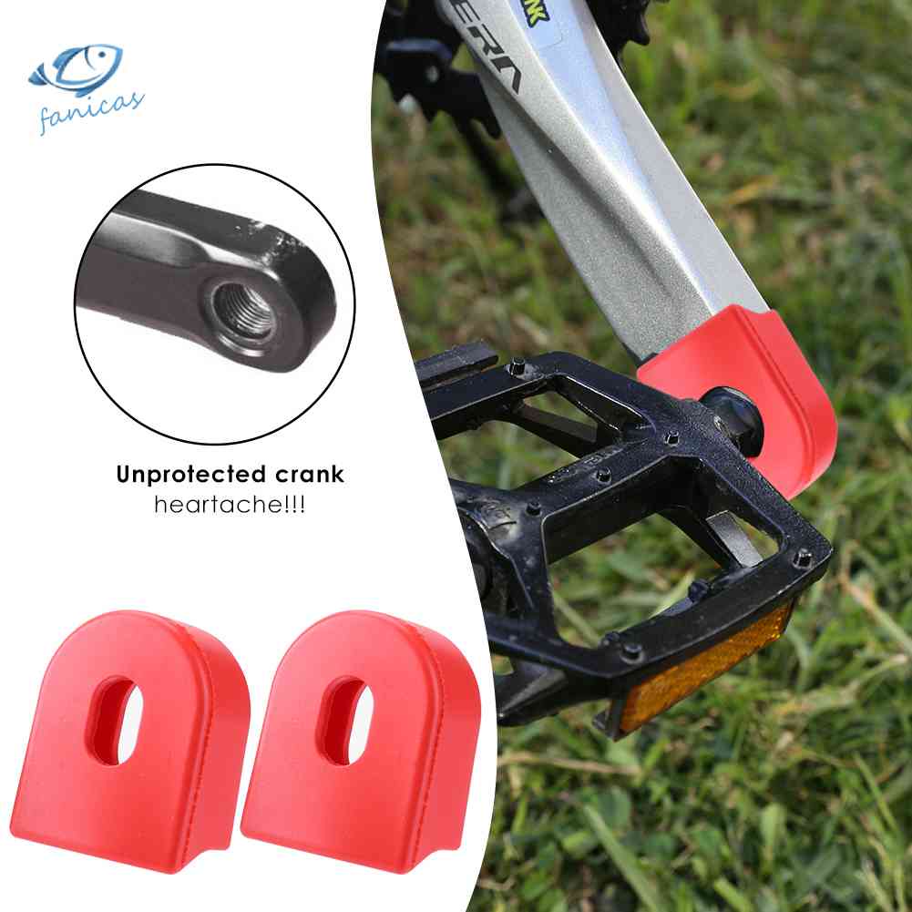 Set 2 Vỏ Silicon Bảo Vệ Giò Dĩa Xe Đạp Leo Núi
