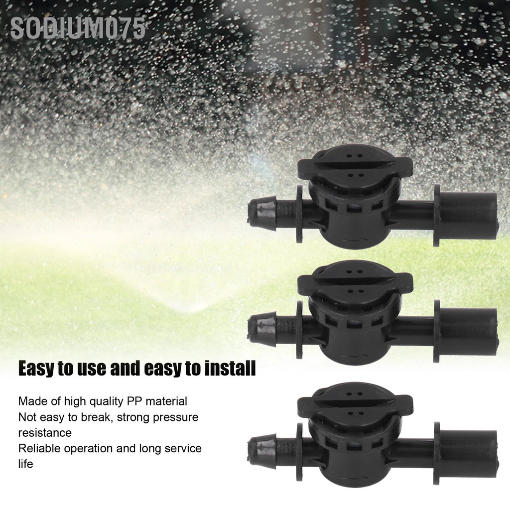 Sodium075 20 Cái Đầu Tưới Có Thể Điều Chỉnh Chống Áp Lực Mạnh Vòi Phun Nước Tự Động Nhỏ Cho Các Bãi Cỏ Trong Vườn