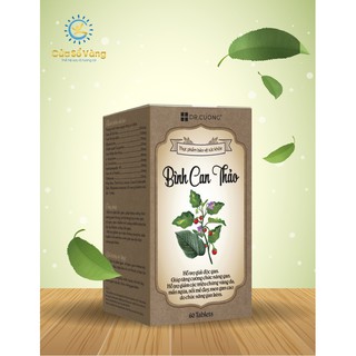 Bình Can Thảo 💖 Hỗ Trợ Giải Độc, Tăng Cường Chức Năng Gan (60 viên/hộp)