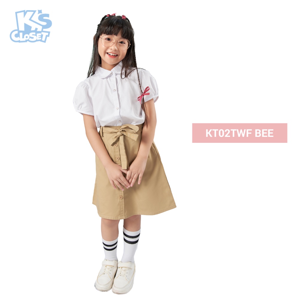 Đồng Phục Học Sinh K'S CLOSET Cho Bé Trai Và Bé Gái 6-14 Tuổi KT01TWF KT02TWF KT05TWF TMĐT