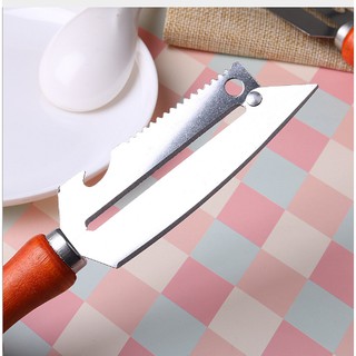 Dao hai lưỡi inox đa năng