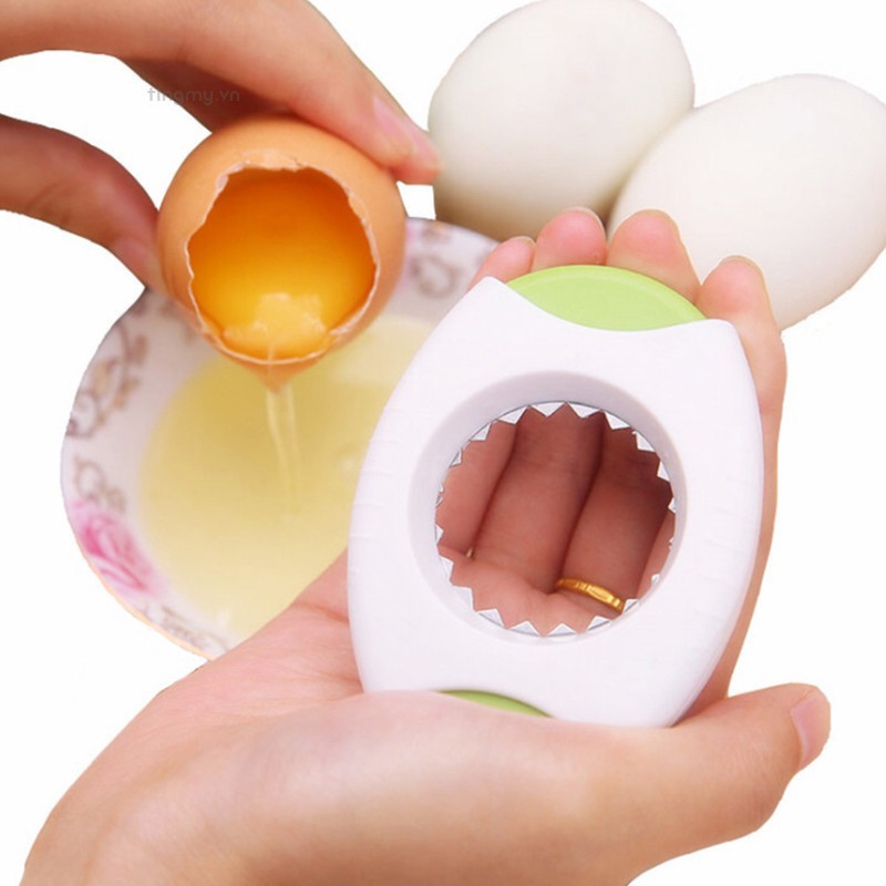 Dụng cụ hỗ trợ mở vỏ trứng tiện lợi