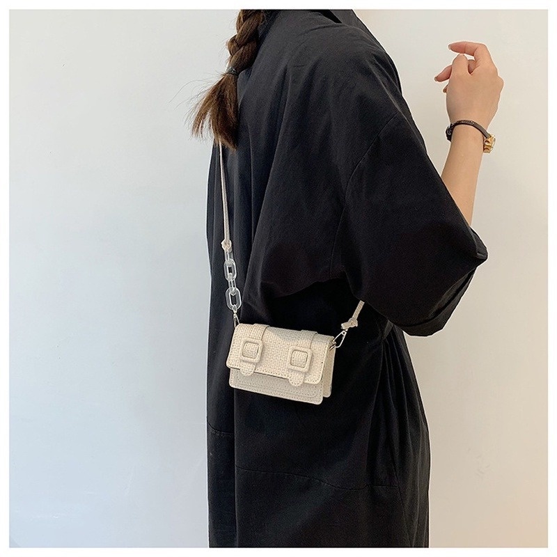 Túi Đeo Chéo mini Màu Trơn Thời Trang Mùa Hè 2022 NB00210