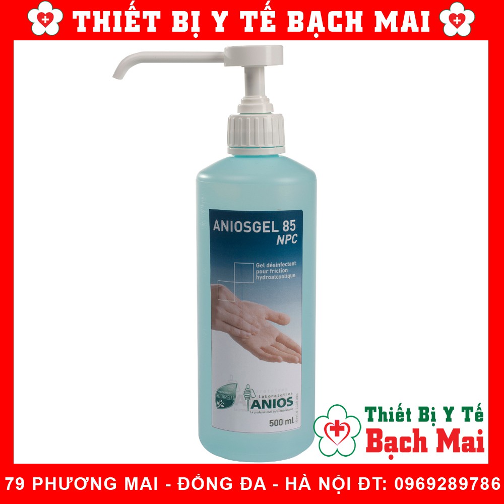 Dung Dịch Rửa Tay Khô Sát Khuẩn Anios Gel 500ml Pháp