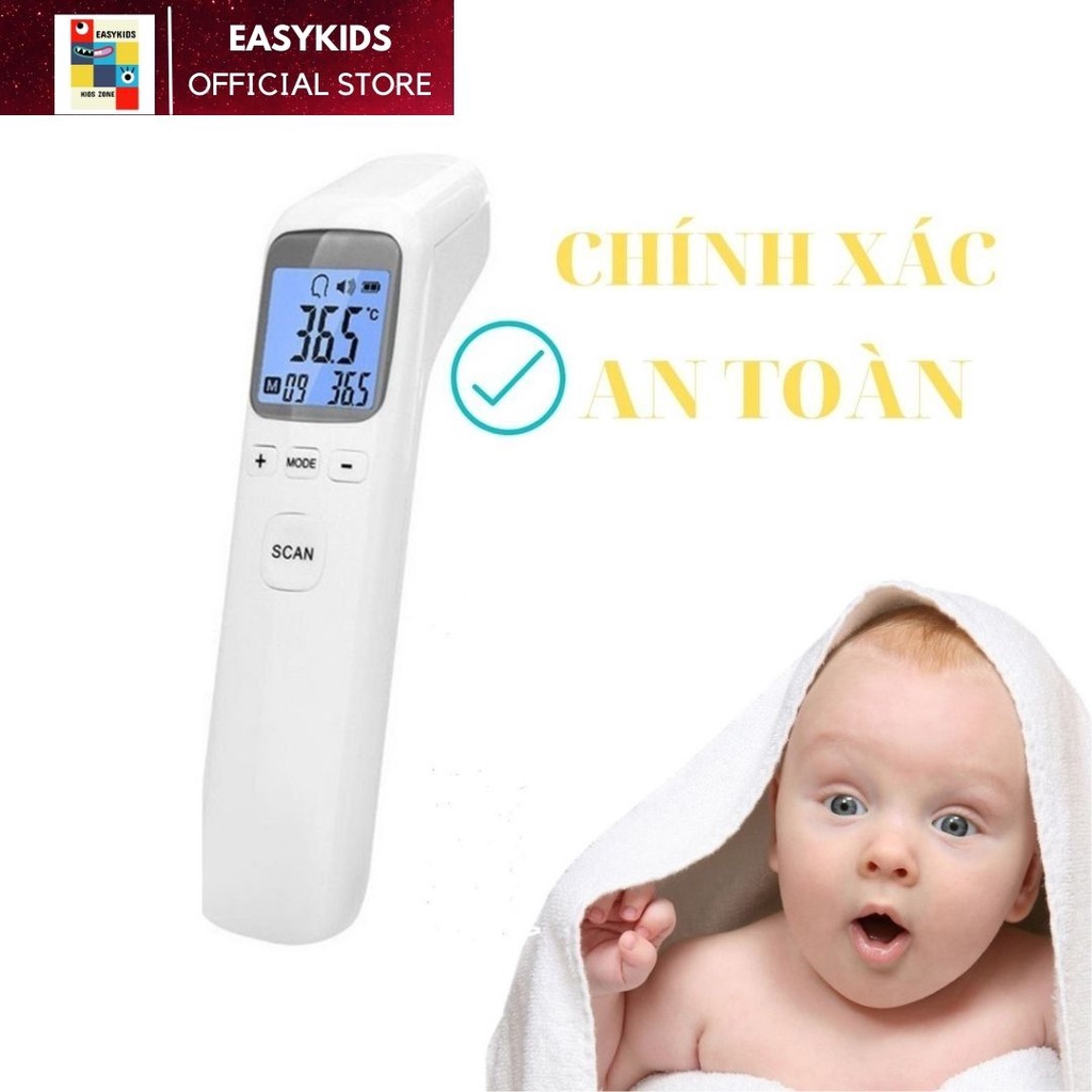 [Có sẵn] Nhiệt kế điện tử hồng ngoại đa năng đo trán CK1502 đo nhanh, chính xác