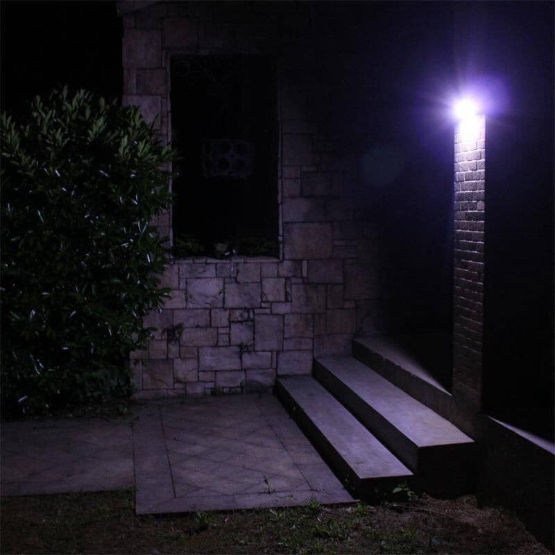 Đèn năng lượng mặt trời Freeship Đèn LED cảm biến chuyển động lắp cửa nhà, ngoài trời, sân vườn siêu sáng -Loại 20 bóng