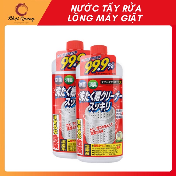 Nước tẩy rửa lồng máy giặt Nhật Bản 550g