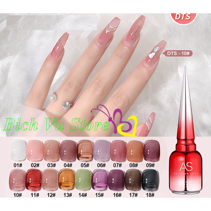 Sơn Gel Mã Dts (Màu Thạch) | As Chai Đỏ