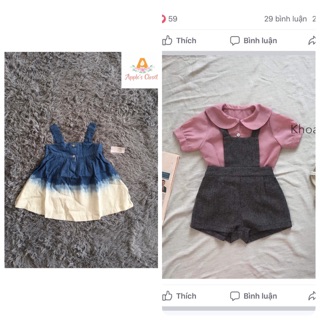 Set đồ bé gái