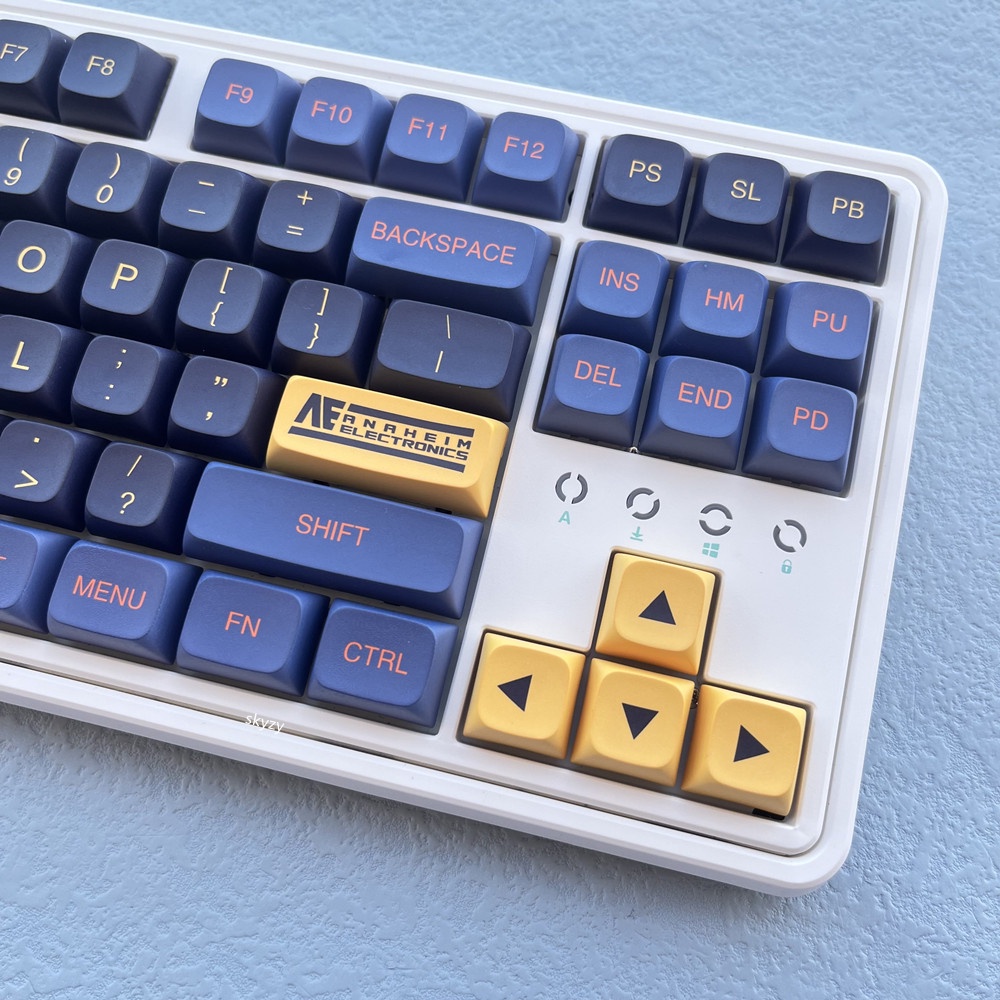 135 phím Goddess of Fate Keycaps XDA Profile Anime PBT DYE SUB Bàn phím cơ Keycap