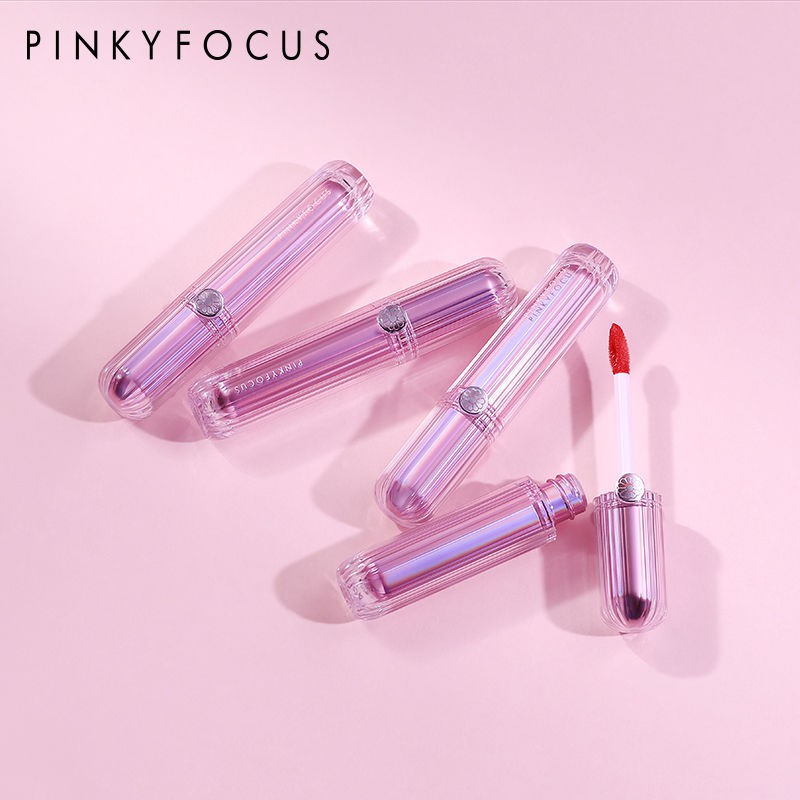 Symphony version without fear of fantasy lip glaze matte matte student style non-fading white lipstick with the same style