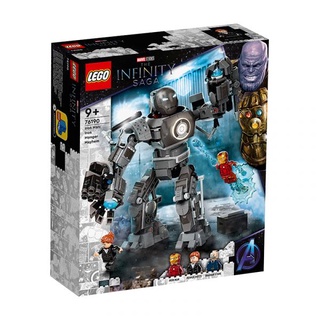 Bộ lego lắp ráp superheroes 76190 người sắt: chiến giáp monger mayhem