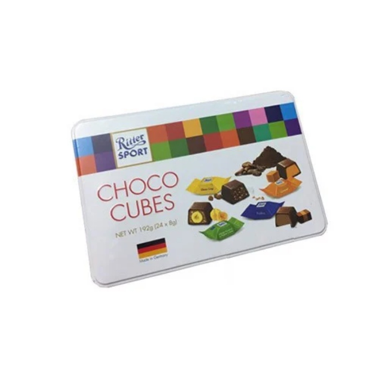 Socola Ritter Sport Chocolate Cubes Selection 192g