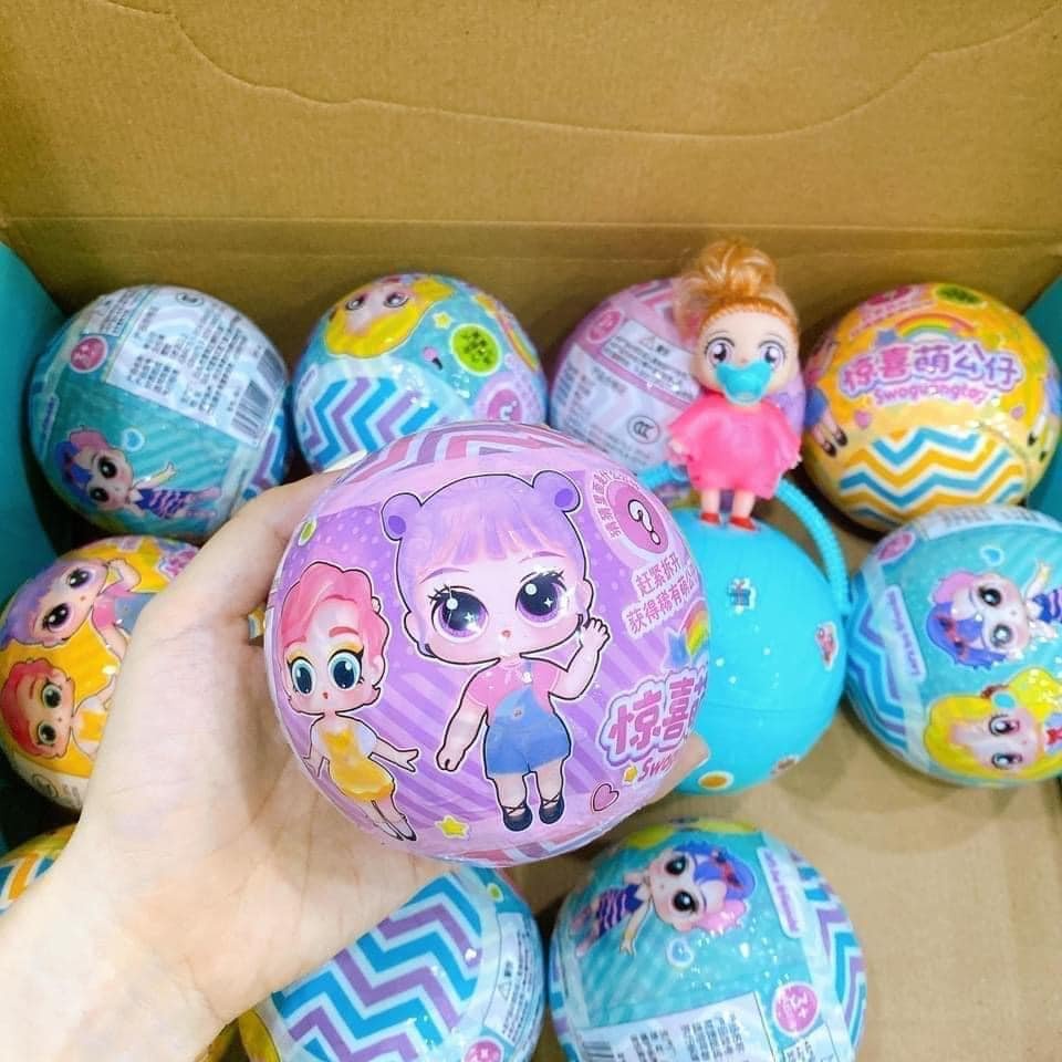 TRỨNG BÚP BÊ LOL KÈM PHỤ KIỆN HỘP 12 QUẢ - FULL BOX