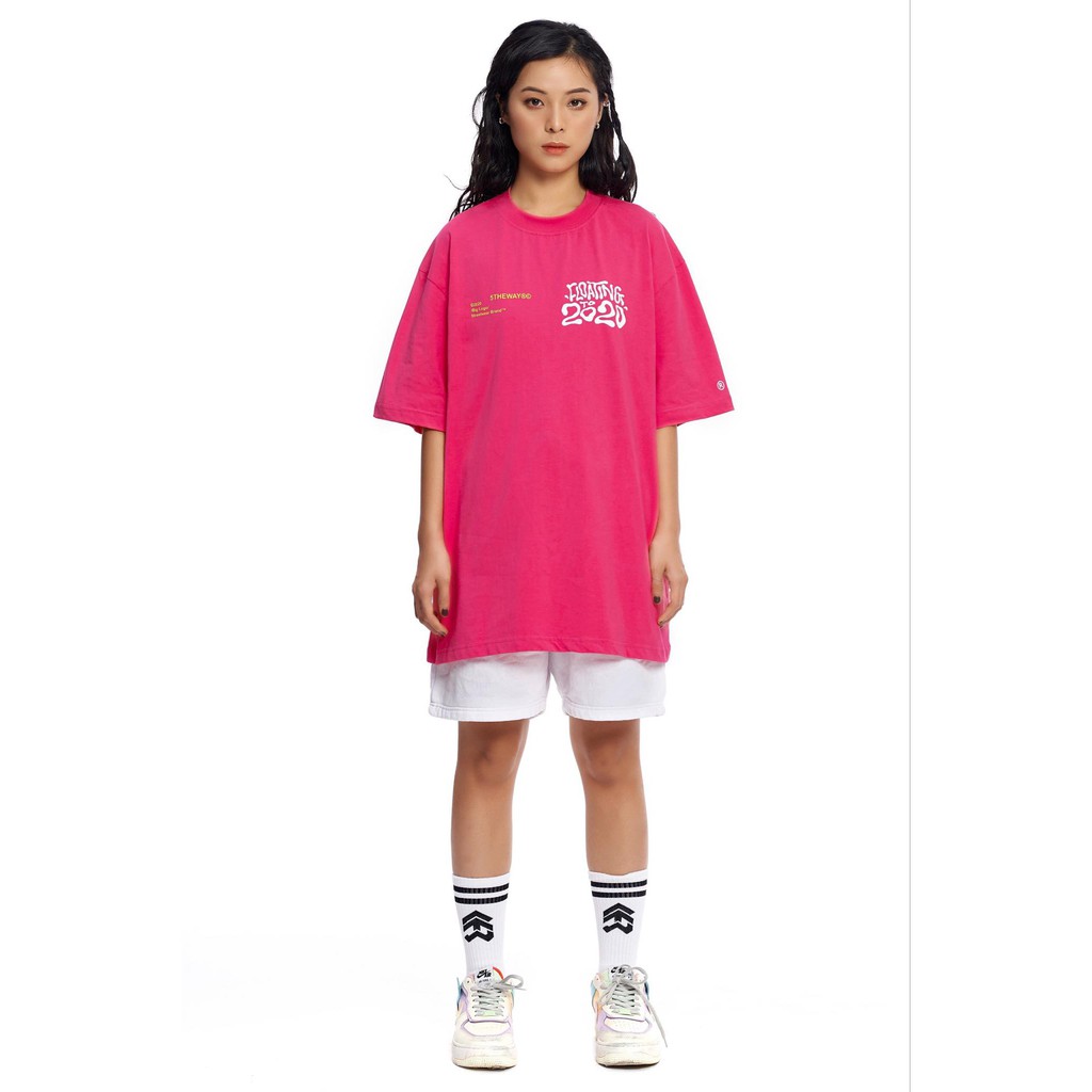 5THEWAY® /year of the rat/ New Tee™ in HOT PINK aka Áo Thun Hồng Tay Ngắn