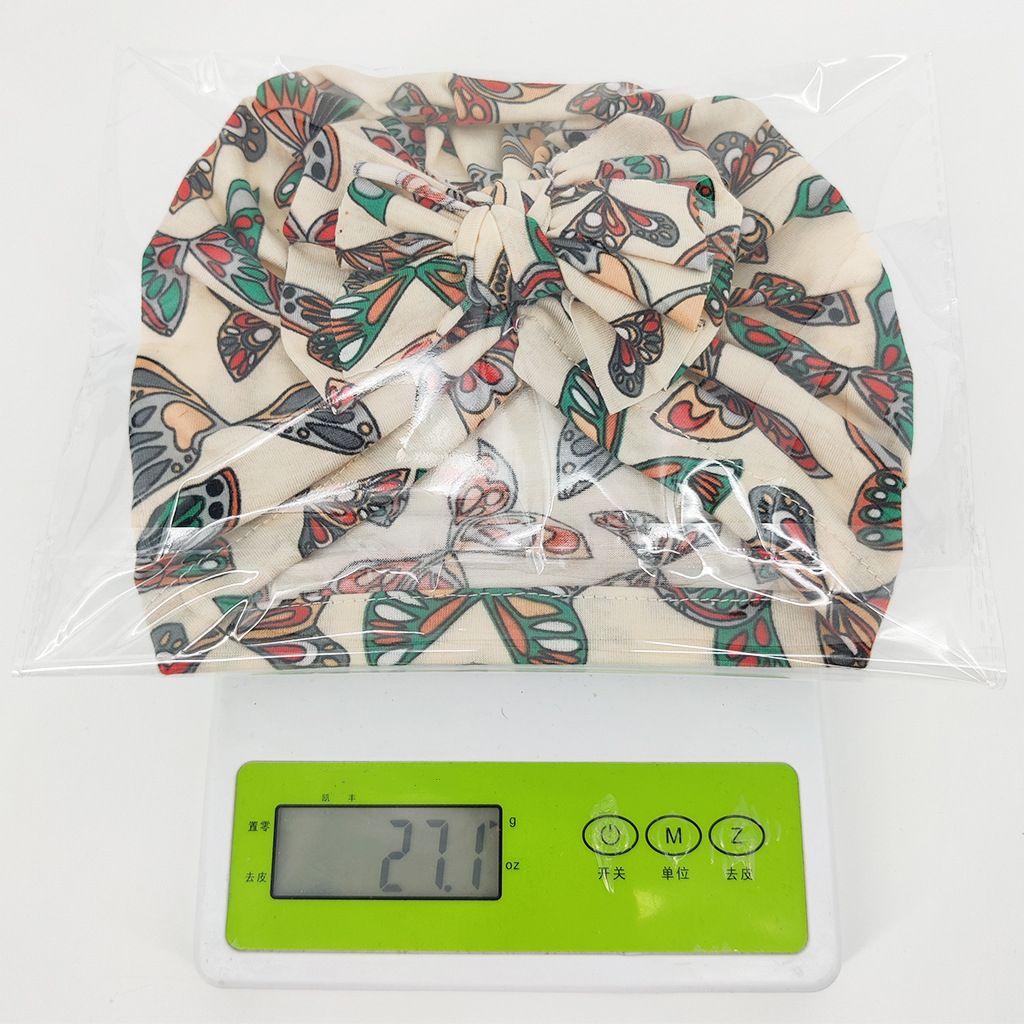 Mũ Trùm Đầu Co Giãn Thắt Nơ Dành Cho Bé Trai Gái