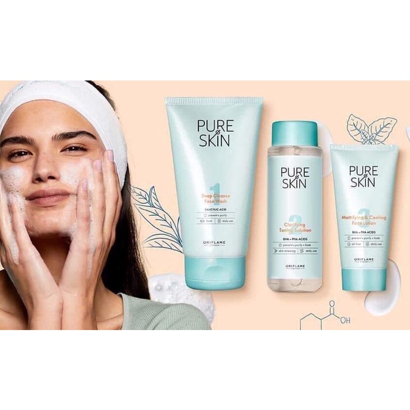 Sữa rửa mặt và nước cân bằng ,kem dưỡng ẩm (New)