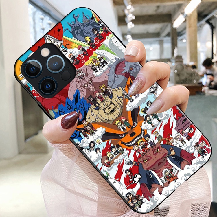 Ốp Điện Thoại Silicon Mềm Hình Naruto Shippuden akatsuki Cho Xiaomi Mi 11T Civi 9T 10T POCO F2 F3 GT Pro SE66