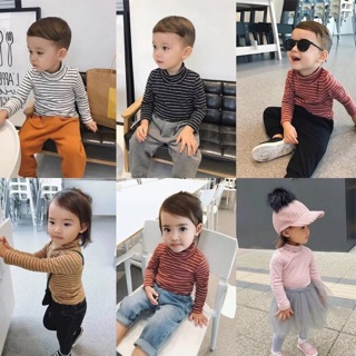 Freeship 99k toàn quốc_,Áo cổ lọ bé trai bé gái