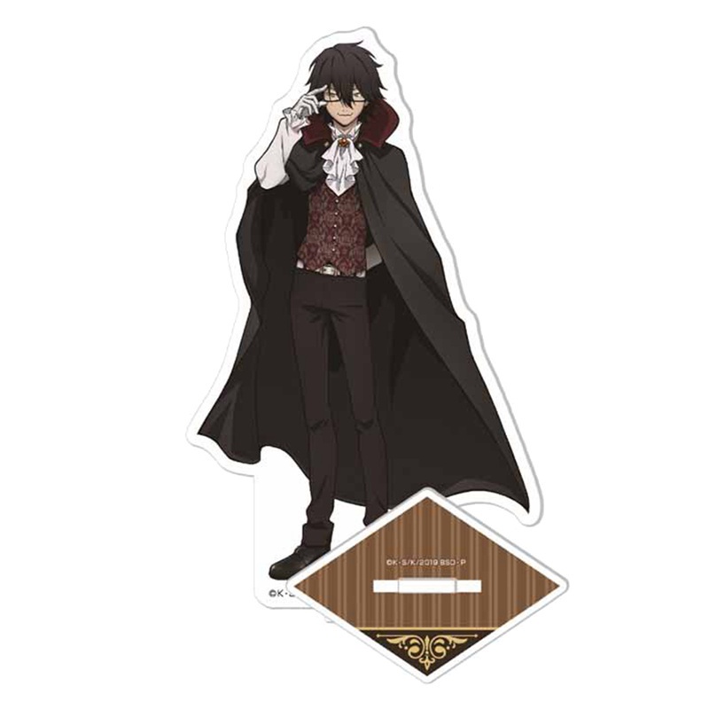 Mô hình đứng để bàn trang trí mô phỏng nhân vật trong anime Stray Dogs bằng acrylic