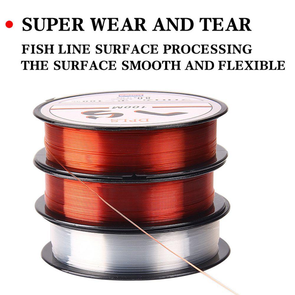 Cuộn Dây Nylon Câu Cá Nước Mặn 100M Tiện Dụng Diy