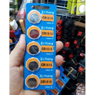 1 vỉ 5 viên pin 3v cr 1616