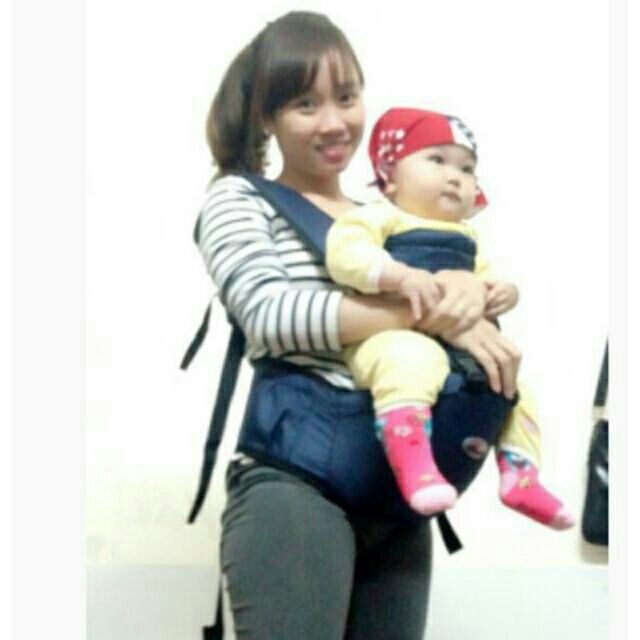 Địu ngồi trợ lực cho bé địu ngồi 4 tư thế