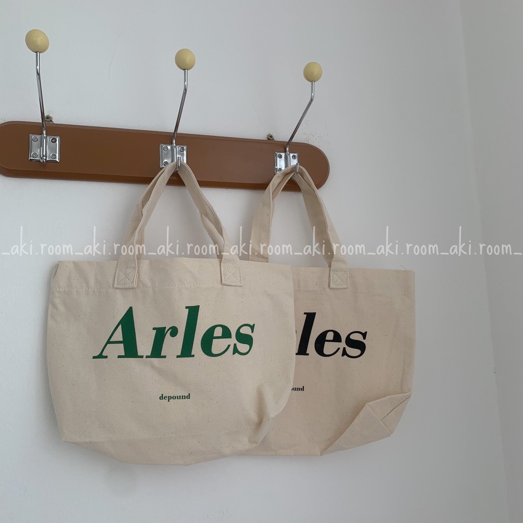 Túi tote vải ulzzang in chữ Arles