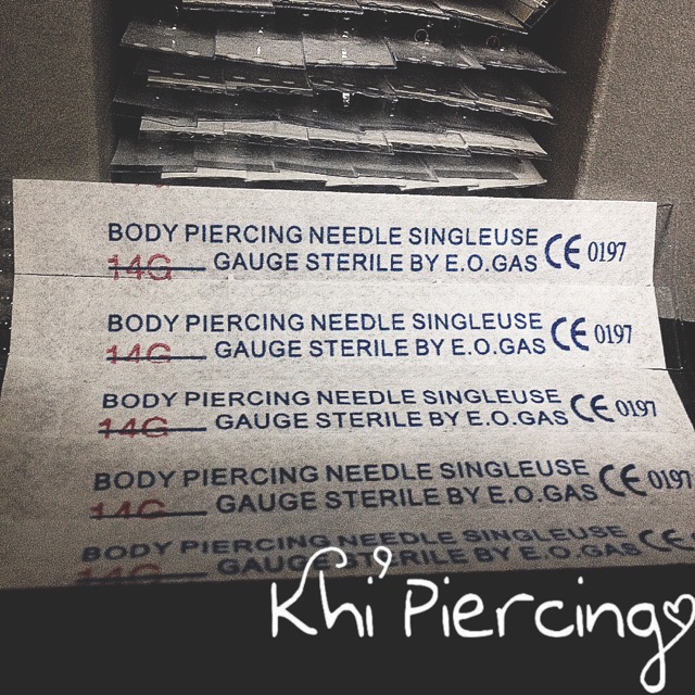 Kim Xỏ Khuyên 100 chiếc ( có mix size theo yêu cầu )