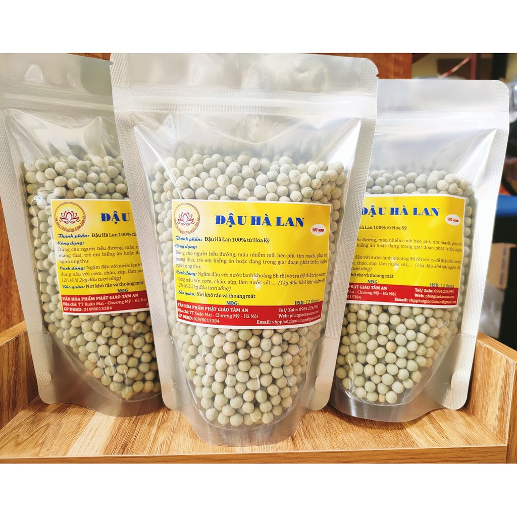 ĐẬU HÀ LAN HỮU CƠ 500g