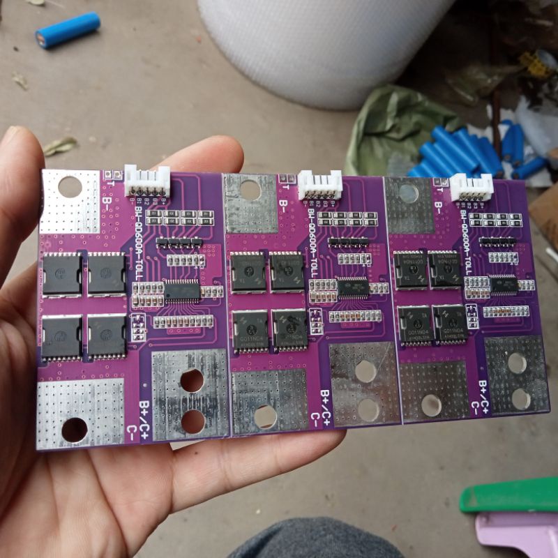 Mạch BMS 12.8v 600a thích hợp khởi động ôtô xe máy