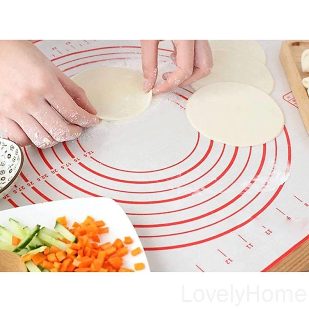 Thảm nhào bột làm bánh bằng silicone không dính diy