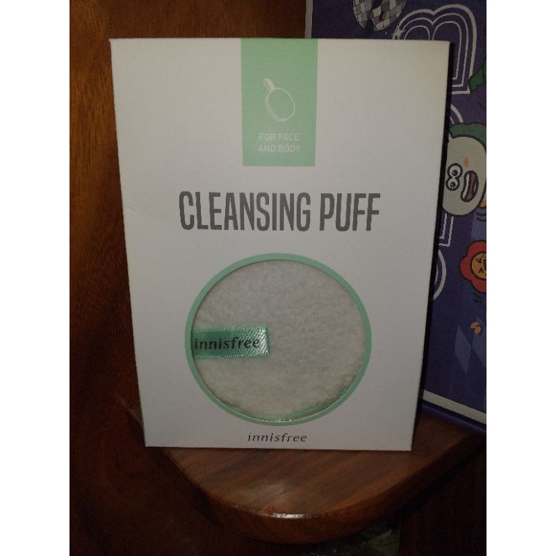 Bông rửa mặt innisfree Cleansing Puff