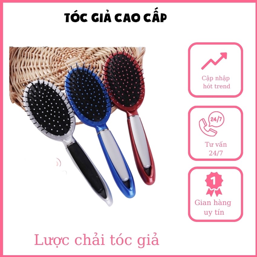 Lược chải tóc giả sang chảnh- lược bầu