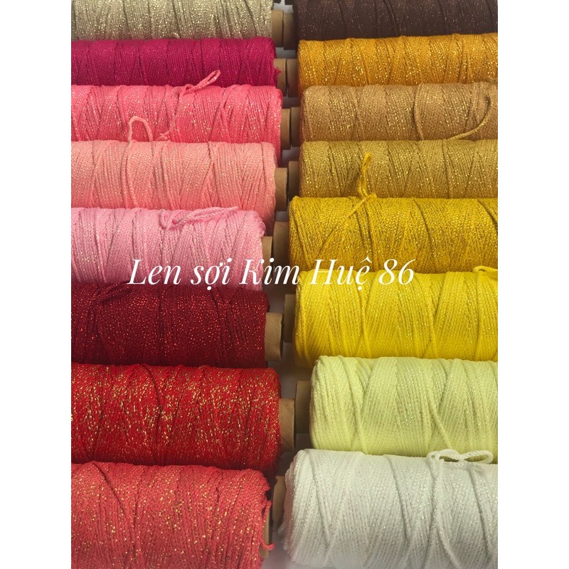 Sợi dệt kim tuyến (từ màu 61 đến màu 65)
