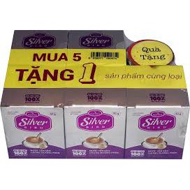 Nước yến Silver Bird -  Nước yến sào chưng đường phèn sợi yến thật 100% - lốc 5 hũ  tặng 1 hũ (72g)- nhãn hiệu Nutrinest