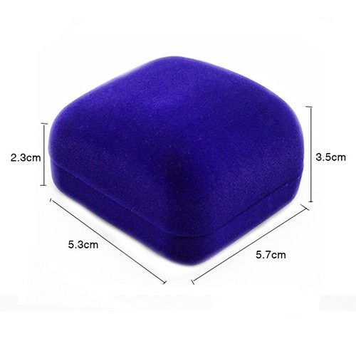 Hộp Đựng Nhẫn Đính Hôn Chất Liệu Nhung Sang Trọng Ốp