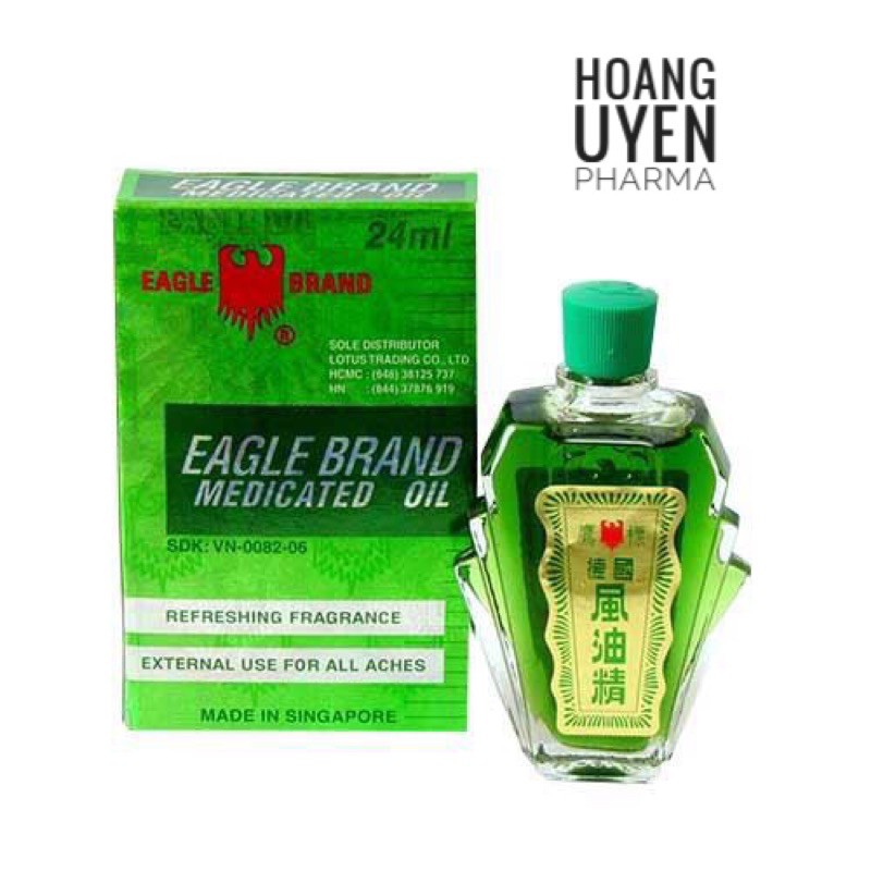 Dầu xanh con ó Eagle Brand - Nhập khẩu