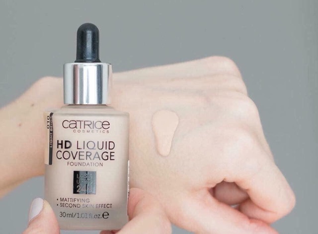 (Nền 24h) Kem nền Catrice HD Liquid Coverage 24h