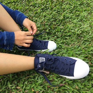 Giày chuck 2 allstar classic cổ thấp nữ xanh navy
