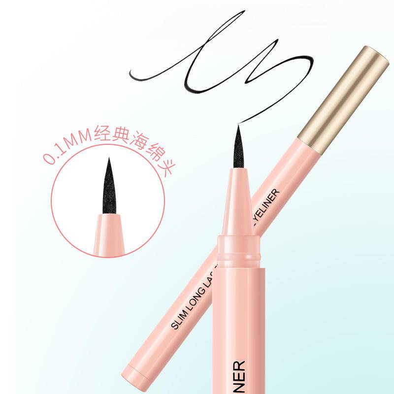 Bút Kẻ Mắt Nước Màu Đen Sắc Tố Cao Tự Nhiên Kháng Nước Lâu Trôi
