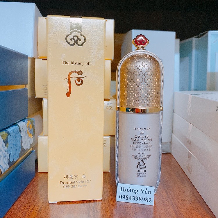 Kem CC Whoo - CC Whoo Gongjinhyang Mi Esential 40ml Hàn Quốc - date 2024