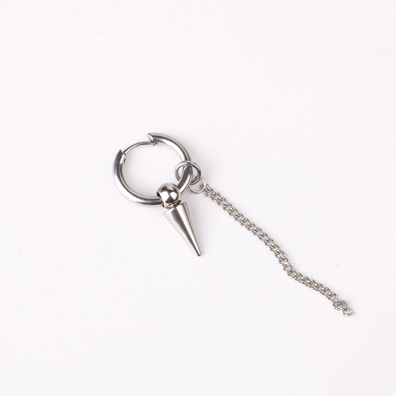 Khuyên Tai Tua Rua Hình Học Phong Cách Hiphop