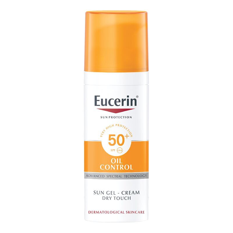 Gel Chống Nắng Cho Da Nhờn Mụn Eucerin Sun Gel-Cream Dry Touch Oil Control SPF50+ (50ml)