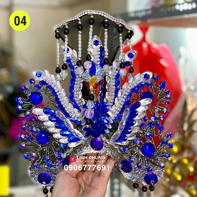 Mão bà Đia Mẫu - tượng cao 40cm  - Đen/Vàng