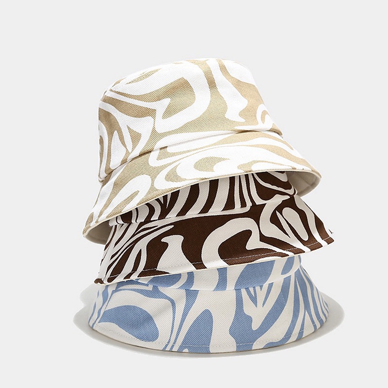 Nón Vành Họa Tiết Sọc Ngựa Vằn Thời Trang Unisex