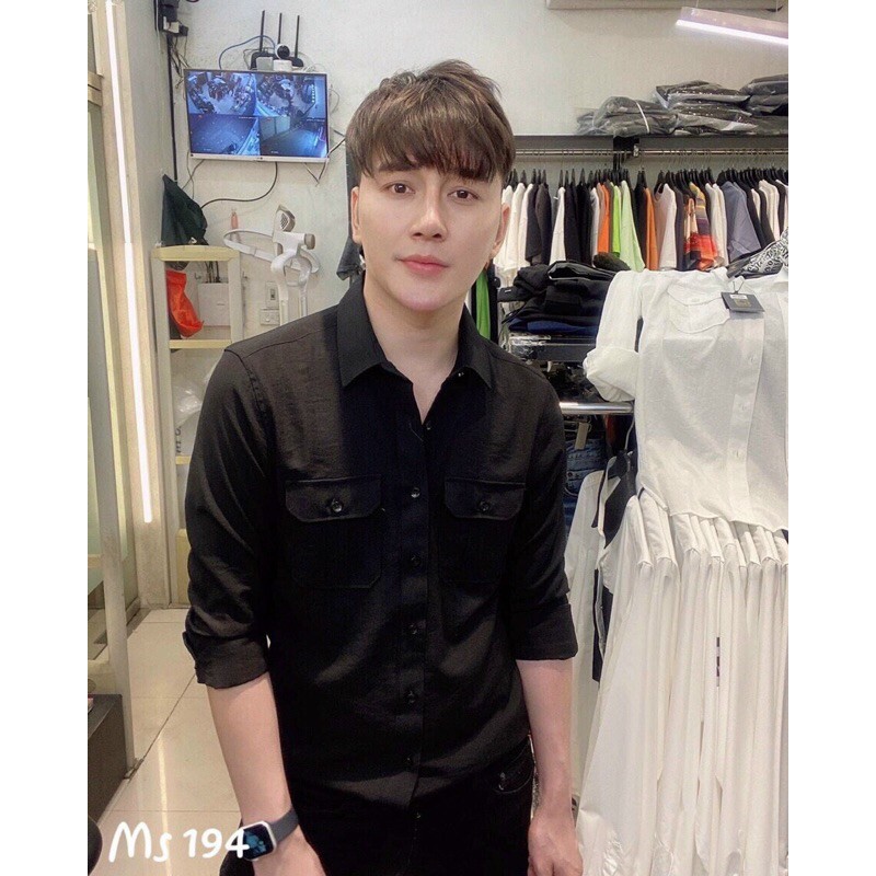 [SIÊU COMBO ĐŨI DÀI TAY ] QUẦN ĐŨI DÀI SƠ MI NAM DÀI TAY ĐŨI CỔ TÀU CỔ BẺ HÀN QUỐC HOT 2020 thời trang nam atb shop | BigBuy360 - bigbuy360.vn