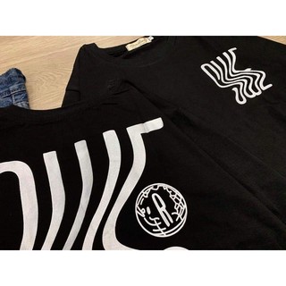 AT38 - Áo thun cotton unisex in SWE lượn sóng