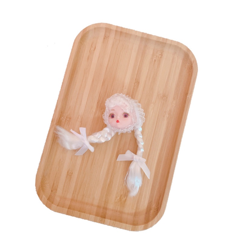 Kẹp Tóc Hình Búp Bê Phối Ren Xinh Xắn